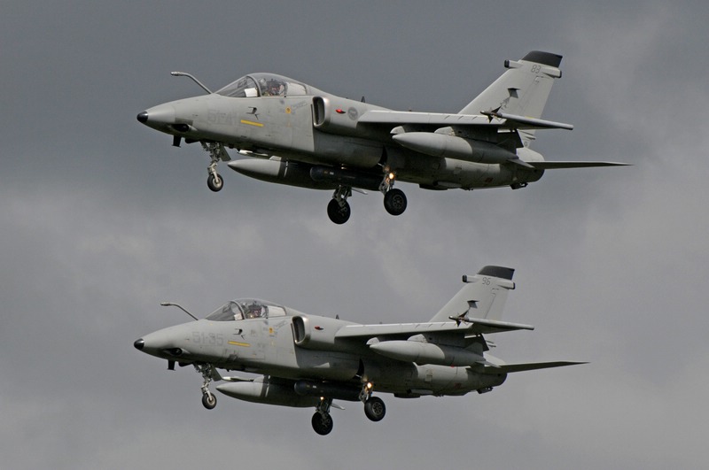 comp_pic11 by Schymura  Ziegenthaler.jpg - Another Italian participant was 51° Stormo from Istrana with 3x AMX. Two of them are at the finals for Jagel AB